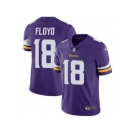 Youth Nike Minnesota Vikings #18 Michael Floyd Vapor Untouchable Limited Purple Team Color NFL Jersey