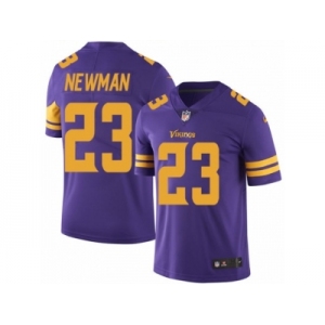Youth Nike Minnesota Vikings #23 Terence Newman Limited Purple Rush NFL Jersey