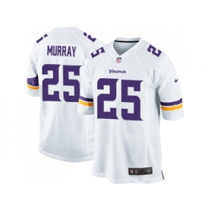 Youth Nike Minnesota Vikings #25 Latavius Murray White Stitched NFL Elite Jersey