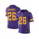 Youth Nike Minnesota Vikings #26 Trae Waynes Limited Purple Rush NFL Jersey