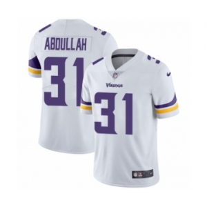 Youth Nike Minnesota Vikings #31 Ameer Abdullah White Vapor Untouchable Limited Player NFL Jersey