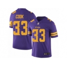 Youth Nike Minnesota Vikings #33 Dalvin Cook Limited Purple Rush NFL Jersey