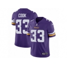 Youth Nike Minnesota Vikings #33 Dalvin Cook Vapor Untouchable Limited Purple Team Color NFL Jersey