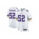 Youth Nike Minnesota Vikings #52 Chad Greenway White Elite Jersey