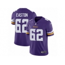 Youth Nike Minnesota Vikings #62 Nick Easton Purple Team Color Vapor Untouchable Limited Player NFL Jersey
