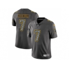 Youth Nike Minnesota Vikings #7 Case Keenum Gray Static NFL Vapor Untouchable Limited Jersey