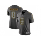 Youth Nike Minnesota Vikings #8 Sam Bradford Gray Static NFL Vapor Untouchable Limited Jersey