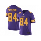 Youth Nike Minnesota Vikings #84 Cordarrelle Patterson Limited Purple Rush NFL Jersey