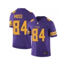 Youth Nike Minnesota Vikings #84 Randy Moss Purple Stitched NFL Limited Rush Jersey