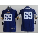 nike youth nfl jerseys minnesota vikings #69 allen purple[2013 nike]