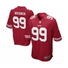 Men San Francisco 49ers #99 DeForest Buckner Scarlet 2016 Draft Pick Game Jersey