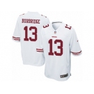 Men's Nike San Francisco 49ers #13 Aaron Burbridge Game White NFL Jersey