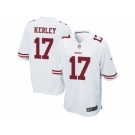 Men's Nike San Francisco 49ers #17 Jeremy Kerley Game White NFL Jersey