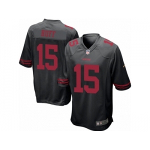 Men's Nike San Francisco 49ers #90 Earl Mitchell Game Black NFL Jersey