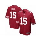 Men's Nike San Francisco 49ers #90 Earl Mitchell Game Red Team Color NFL Jersey