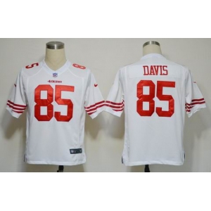 NIKE NFL Jerseys San Francisco 49ers #85 Vernon Davis white[Game]