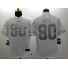 Nike San Francisco 49ers #80 Jerry Rice Platinum White Jerseys(Game)