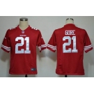 nike nfl jerseys san francisco 49ers #21 gore red[game]
