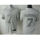 nike nfl jerseys san francisco 49ers #7 kaepernick grey[game]
