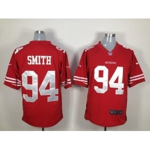 nike nfl jerseys san francisco 49ers #94 red [game]
