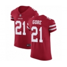 Men's Nike San Francisco 49ers #21 Frank Gore Red Team Color Vapor Untouchable Elite Player NFL Jersey