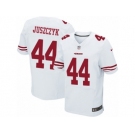 Men's Nike San Francisco 49ers #44 Kyle Juszczyk Elite White NFL Jersey