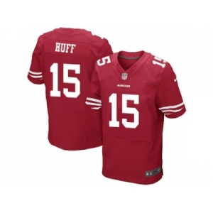 Men's Nike San Francisco 49ers #90 Earl Mitchell Elite Red Team Color NFL Jersey
