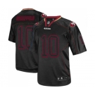 Men's San Francisco 49ers #10 Jimmy Garoppolo Elite Lights Out Black Football Jersey