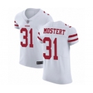 Men's San Francisco 49ers #31 Raheem Mostert White Vapor Untouchable Elite Player Football Jersey