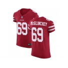 Nike San Francisco 49ers #69 Mike McGlinchey Red Team Color Men Stitched NFL Vapor Untouchable Elite Jersey