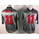 nike nfl jerseys san francisco 49ers #11 smith grey[Elite shadow]