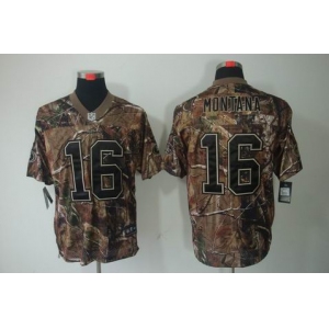 nike nfl jerseys san francisco 49ers #16 montana camo[Elite]