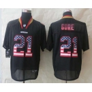 nike nfl jerseys san francisco 49ers #21 gore black[Elite USA flag fashion]
