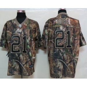 nike nfl jerseys san francisco 49ers #21 gore camo[Elite]