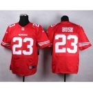 nike nfl jerseys san francisco 49ers #23 bush red[Elite][bush]