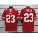 nike nfl jerseys san francisco 49ers #23 james red [Elite Jersey]