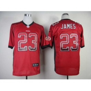 nike nfl jerseys san francisco 49ers #23 james red[Elite drift fashion]