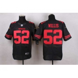 nike nfl jerseys san francisco 49ers #52 patrick willis black[Elite]