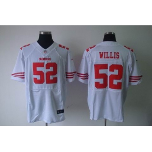 nike nfl jerseys san francisco 49ers #52 willis white[elite]