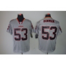 nike nfl jerseys san francisco 49ers #53 bowman grey[Elite lights out]