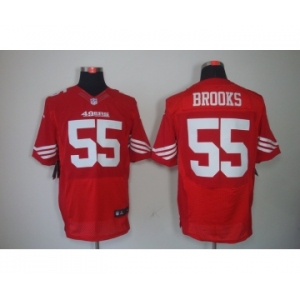 nike nfl jerseys san francisco 49ers #55 brooks red[Elite]
