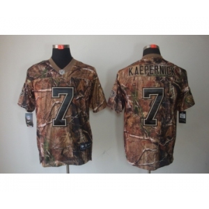 nike nfl jerseys san francisco 49ers #7 kaepernick camo[Elite]