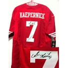 nike nfl jerseys san francisco 49ers #7 kaepernick red[Elite signature]