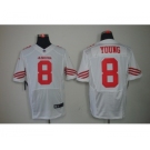 nike nfl jerseys san francisco 49ers #8 young white[Elite]
