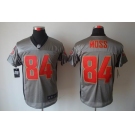 nike nfl jerseys san francisco 49ers #84 moss grey[Elite shadow]