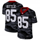 Men New Nike San Francisco 49ers #85 Kittle 2020 Nike Camo Salute to Service Limited Jersey