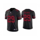 Men San Francisco 49ers #29 Talanoa Hufanga Black Vapor Limited Jersey