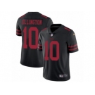 Men's Nike San Francisco 49ers #10 Bruce Ellington Vapor Untouchable Limited Black NFL Jersey