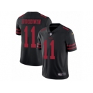 Men's Nike San Francisco 49ers #11 Marquise Goodwin Vapor Untouchable Limited Black NFL Jersey