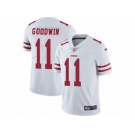 Men's Nike San Francisco 49ers #11 Marquise Goodwin Vapor Untouchable Limited White NFL Jersey